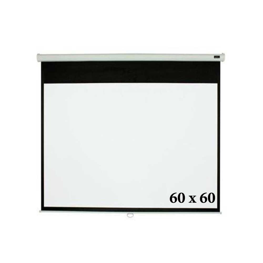 Wall Mounted Projector Screen Manual 5 Feet (60x60)