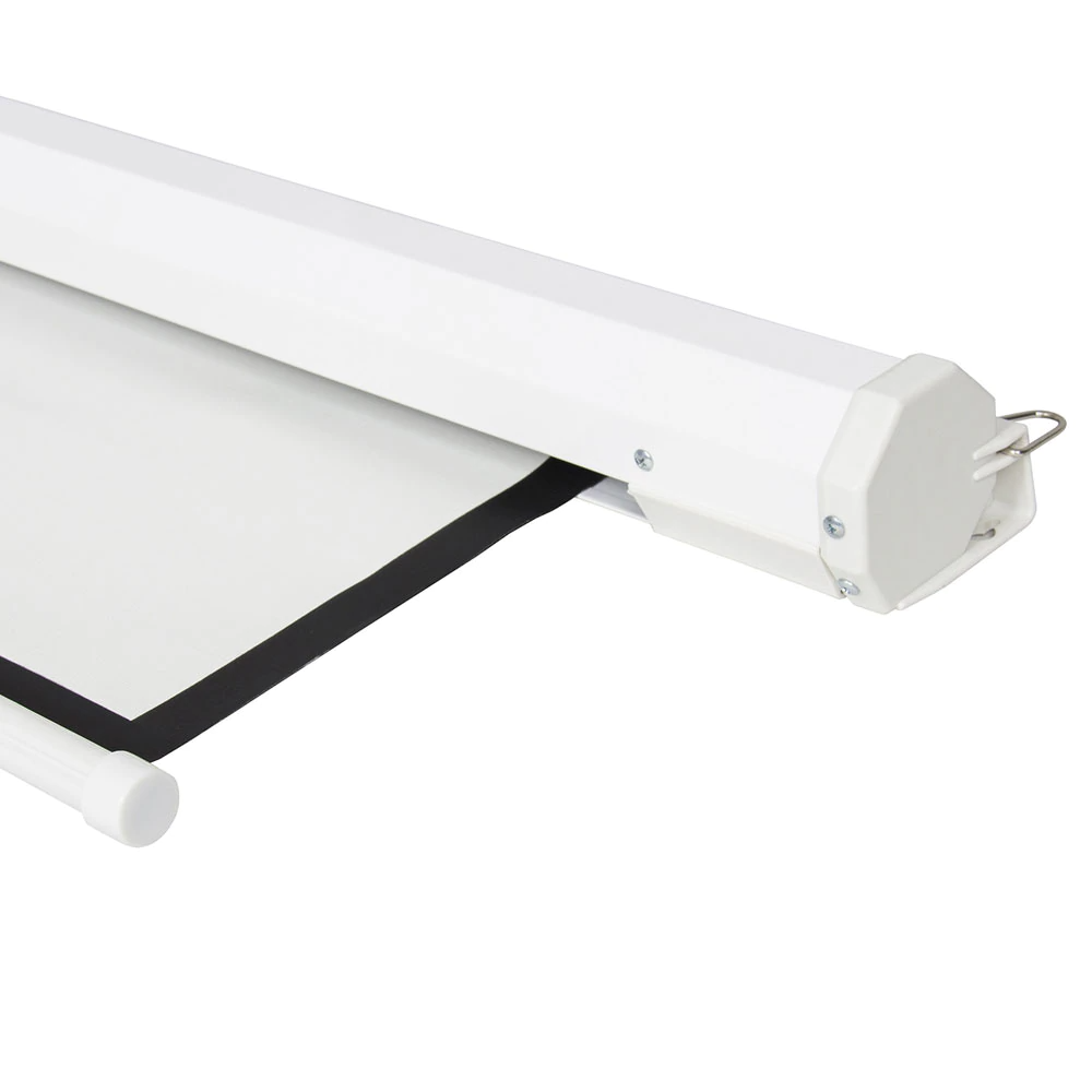 Easy Ceiling Installation of Motorized Projector Screen