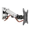 "Image showing the full range of motion of the NB F120 mount, highlighting its flexibility.