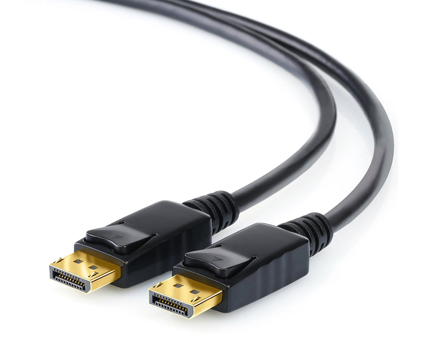 High-Performance DisplayPort to DisplayPort 1.2 Cable - 1m, 4K@60Hz, Dual-Mode, HDCP 1.3