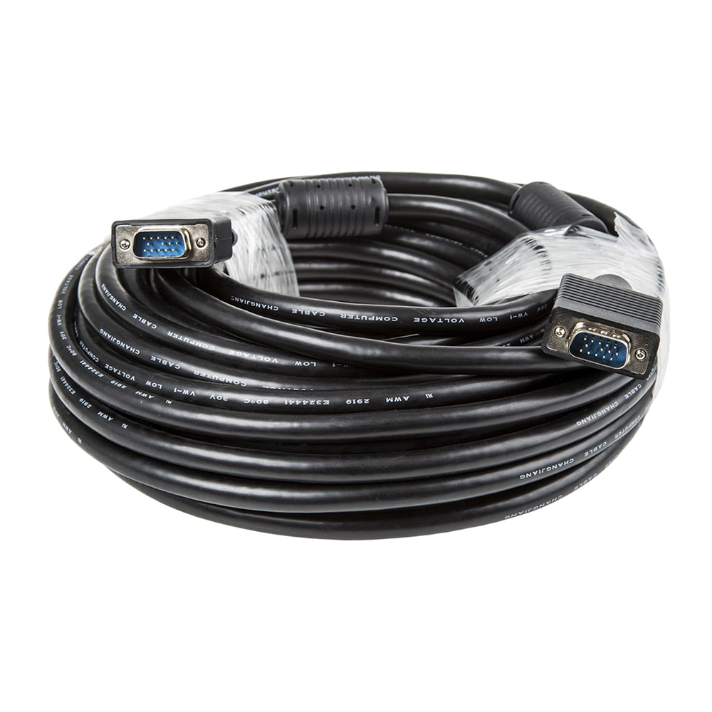 Detailed View of the PVC Jacket and Cable Build Quality