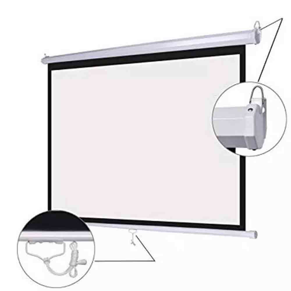 Wall Mounted Projector Screen Manual 5 Feet (60x60)