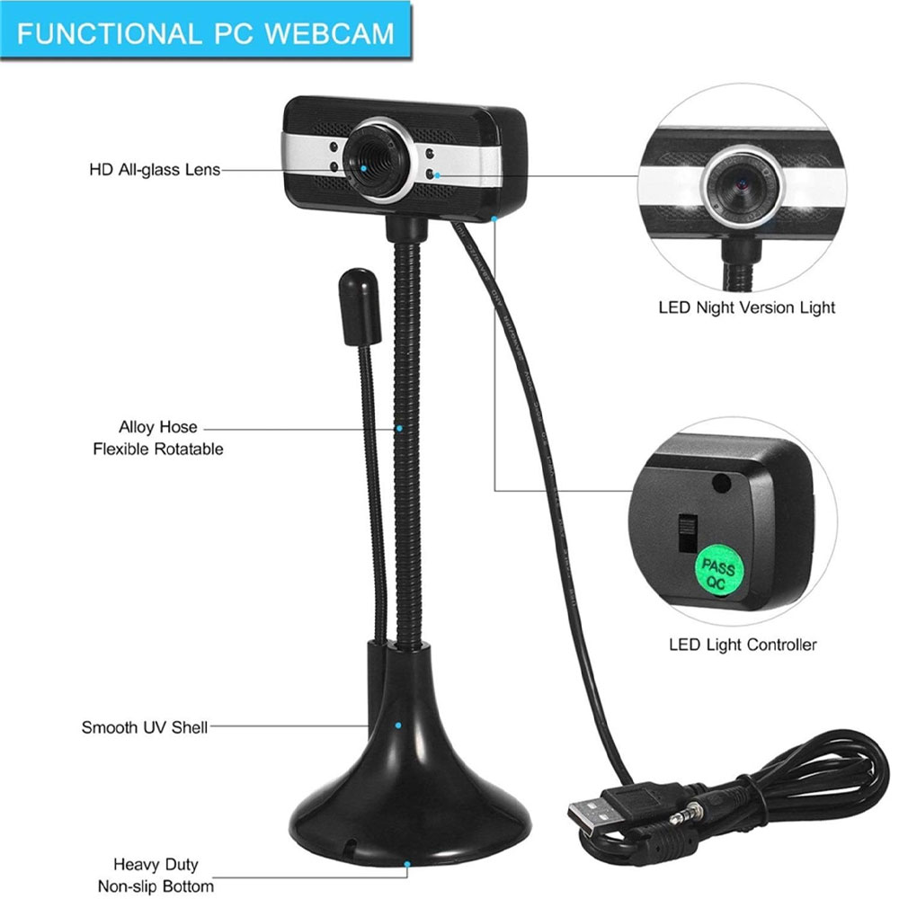Web Camera with Microphone 480p