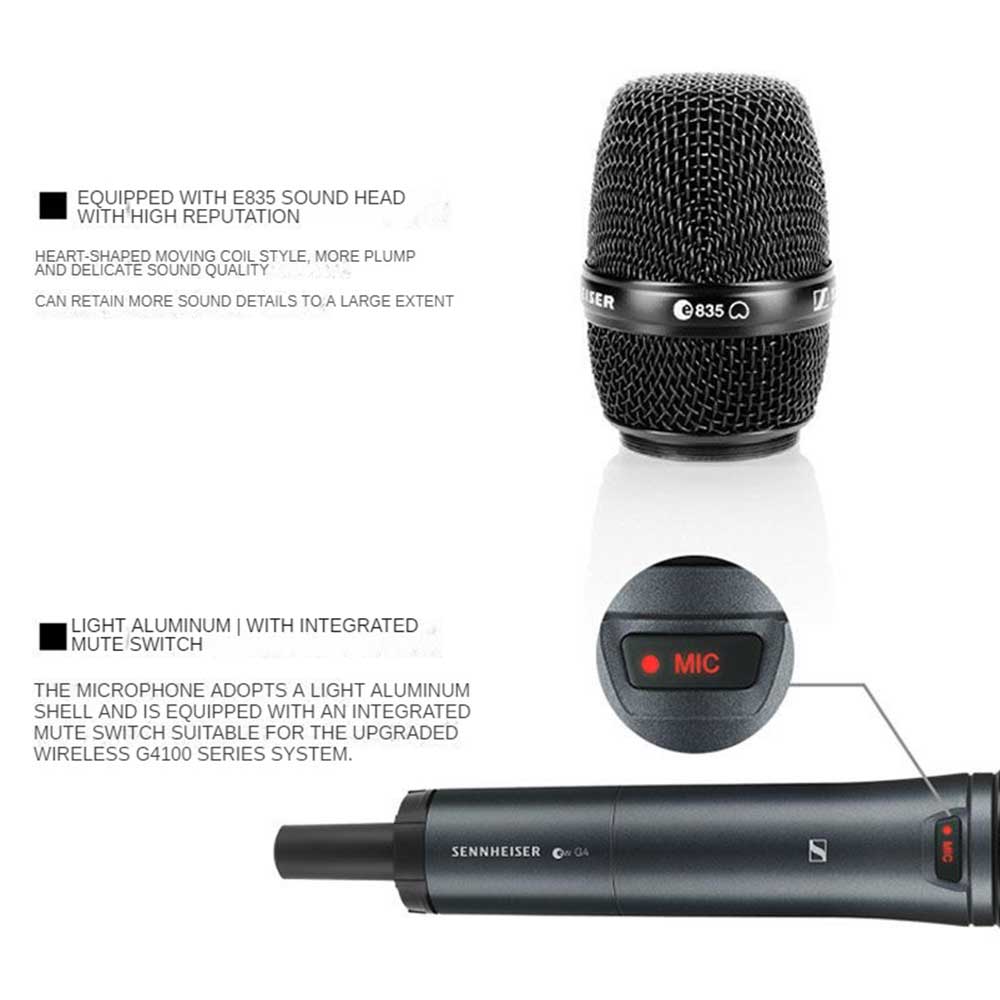 Handheld Sennheiser ew100 G3 Replica in Use
