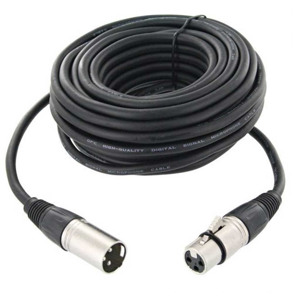 "XLR Cable in Professional Studio Setup