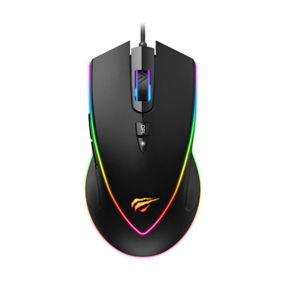 Ergonomic design of Havit MS1017 for comfortable gaming sessions