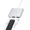 HOCO USB Type-C to USB 3.0 + HDMI + USB Type-C- HB14