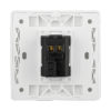 Plastic Door Open Release Exit Push Button Switch Backside
