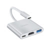 HOCO USB Type-C to USB 3.0 + HDMI + USB Type-C- HB14