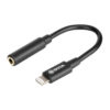 BOYA BY-K3 3.5mm TRRS Female to Lightning Adapter Cable