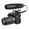 BOYA BY-BM2021 Wired On-Camera Super-Cardioid Shotgun Microphone