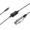 OYA BY-BCA70 Audio Adapter for XLR Microphones to Mobile Devices