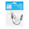 BOYA BY-K7 Female 3.5mm TRS to Male USB Type-C Adapter Cable