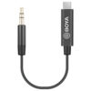 BOYA BY-K2 3.5mm TRS Male to Type-C Male Audio Adapter