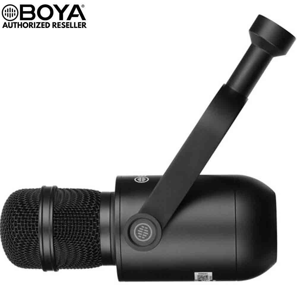 BOYA BY-DM500 Dynamic XLR Podcast Microphone In Use