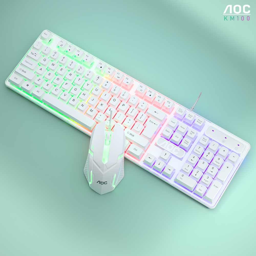 AOC KM100 Gaming Keyboard Full Layout