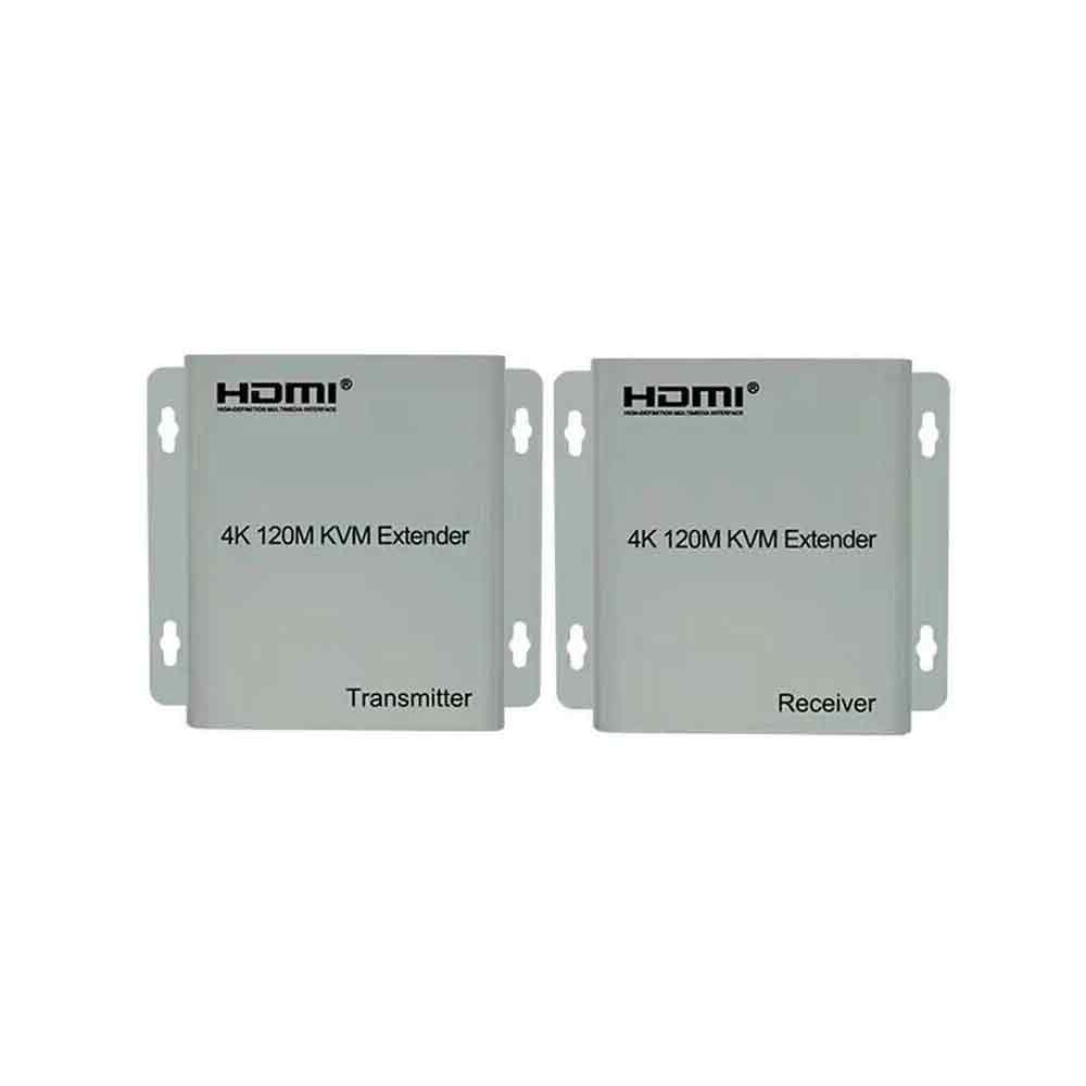 "4K clarity HDMI USB KVM Extender for long-range connectivity