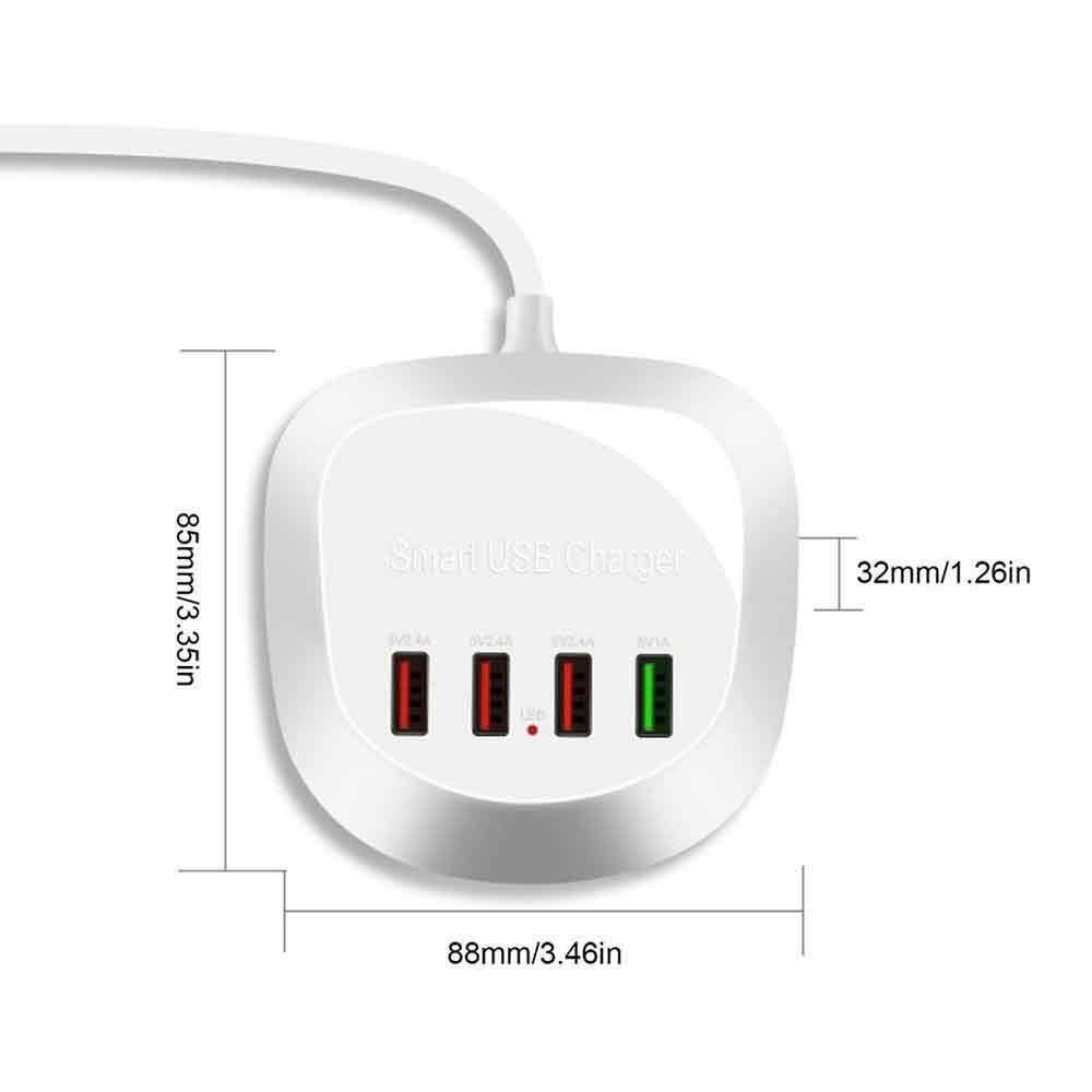 USB-Charger-Hub-Multiple-Devices-Charging