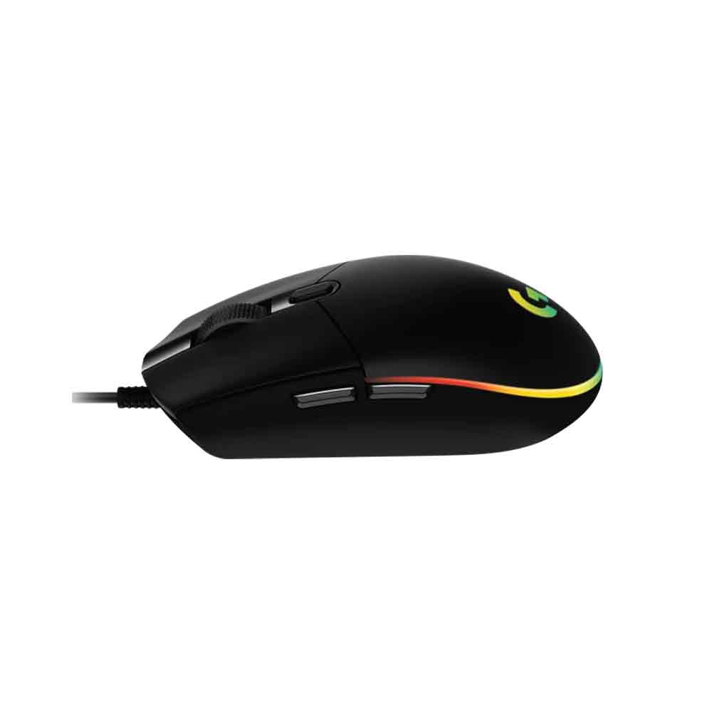 Ergonomic design of Logitech G102 LIGHTSYNC for comfortable gaming