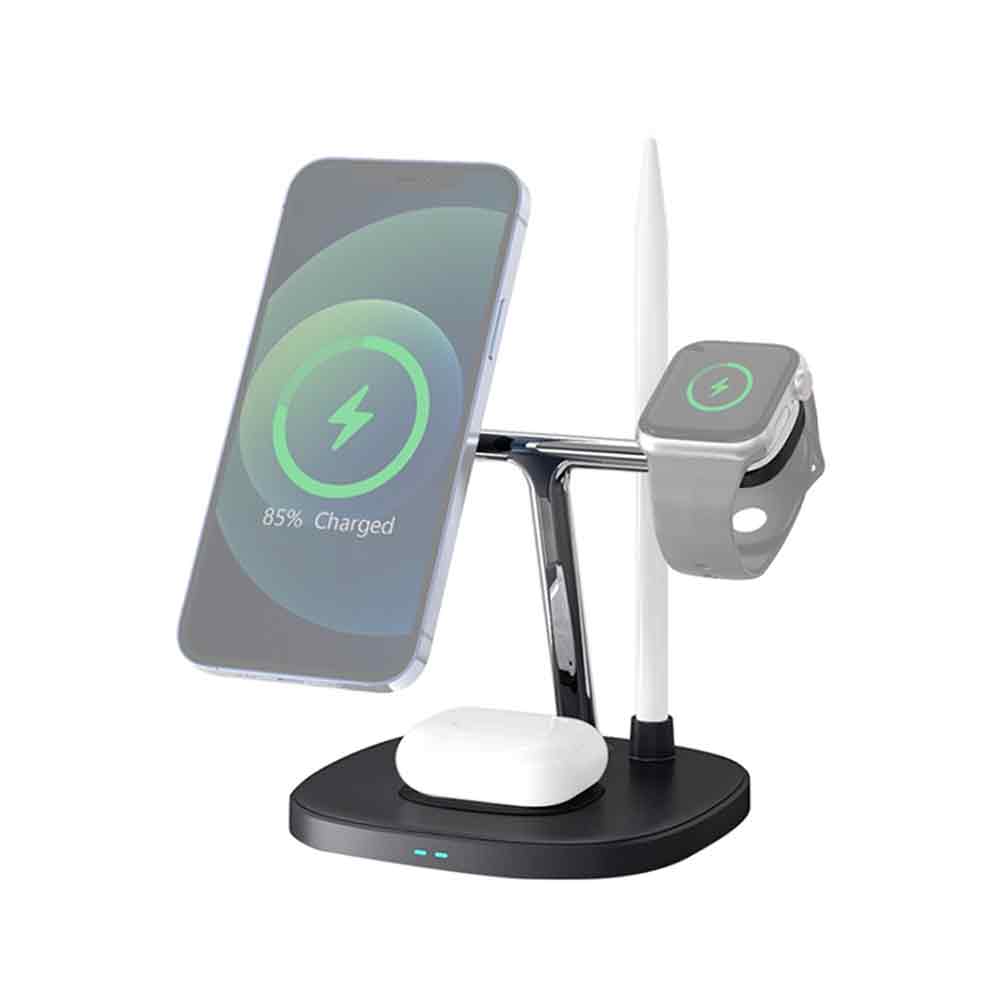 Elegant Design of WiWU Power Air M8 4-in-1 Charger