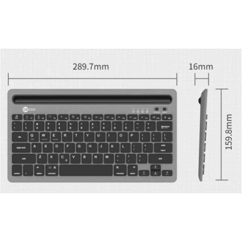 "Lecoo BK-100 Mini Bluetooth Keyboard in action - Buy in Sri Lanka