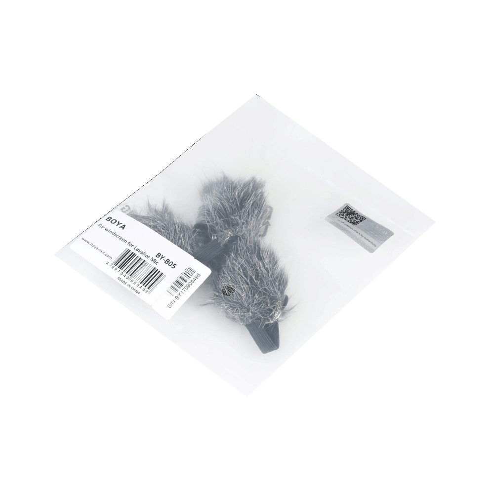 BY-B05 Fur Windscreen for Lavalier Mic