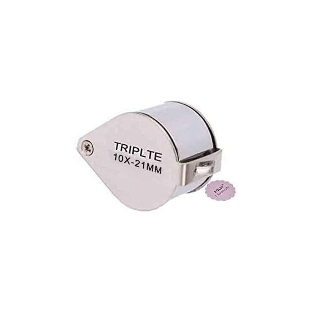 Magnifier Lens Triplet 10x 21mm Magnify Loupe