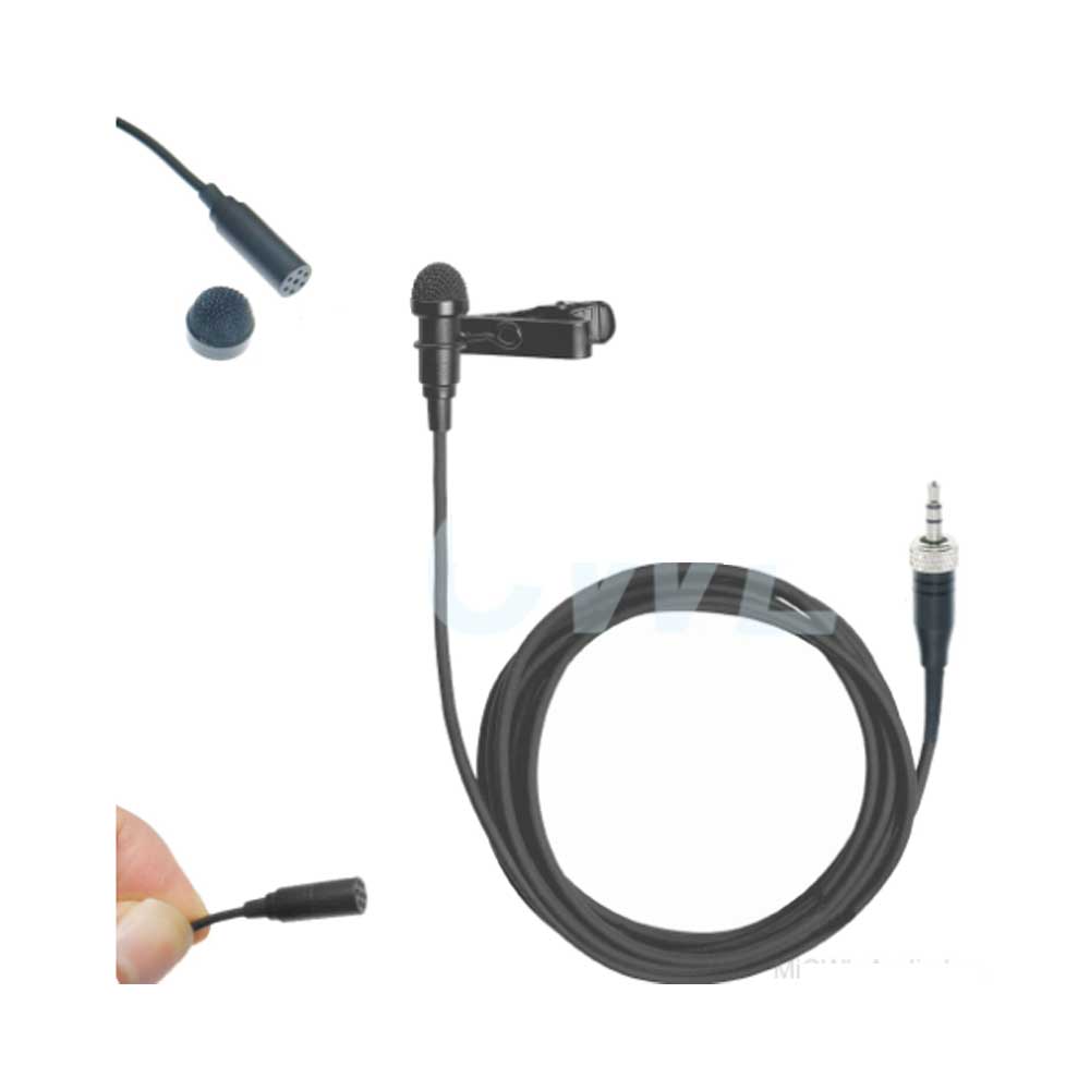 Lapel Lavalier Microphone for Sennheiser G2 G3 G4 MKE2 Clip-On Microphones for BodyPack