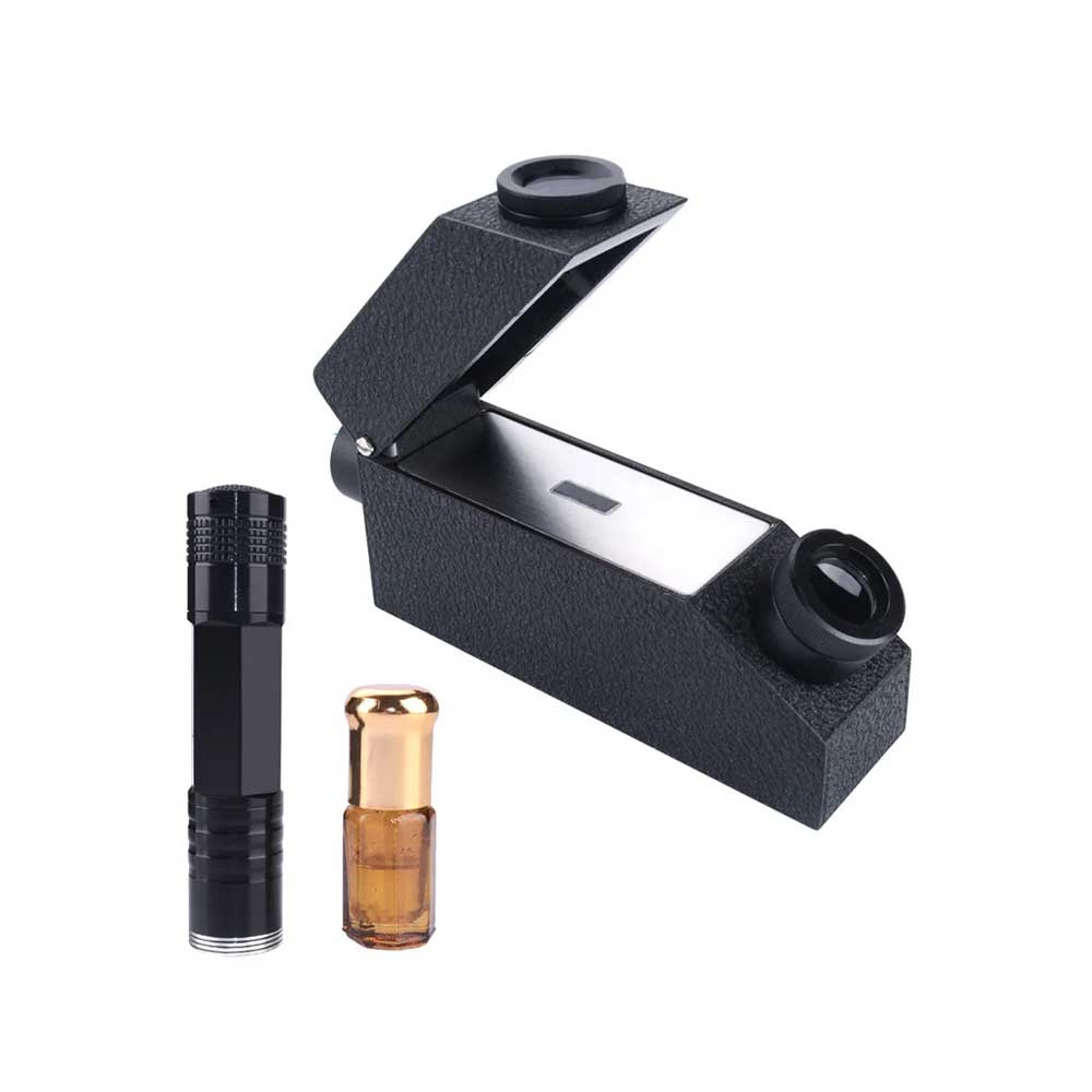 Gem Refractometer 1.30 - 1.81 RI Range with ATC separate light source