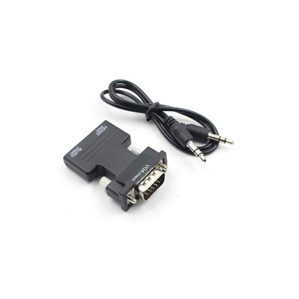 Plug-and-Play HDMI to VGA Converter for Seamless Connectivity