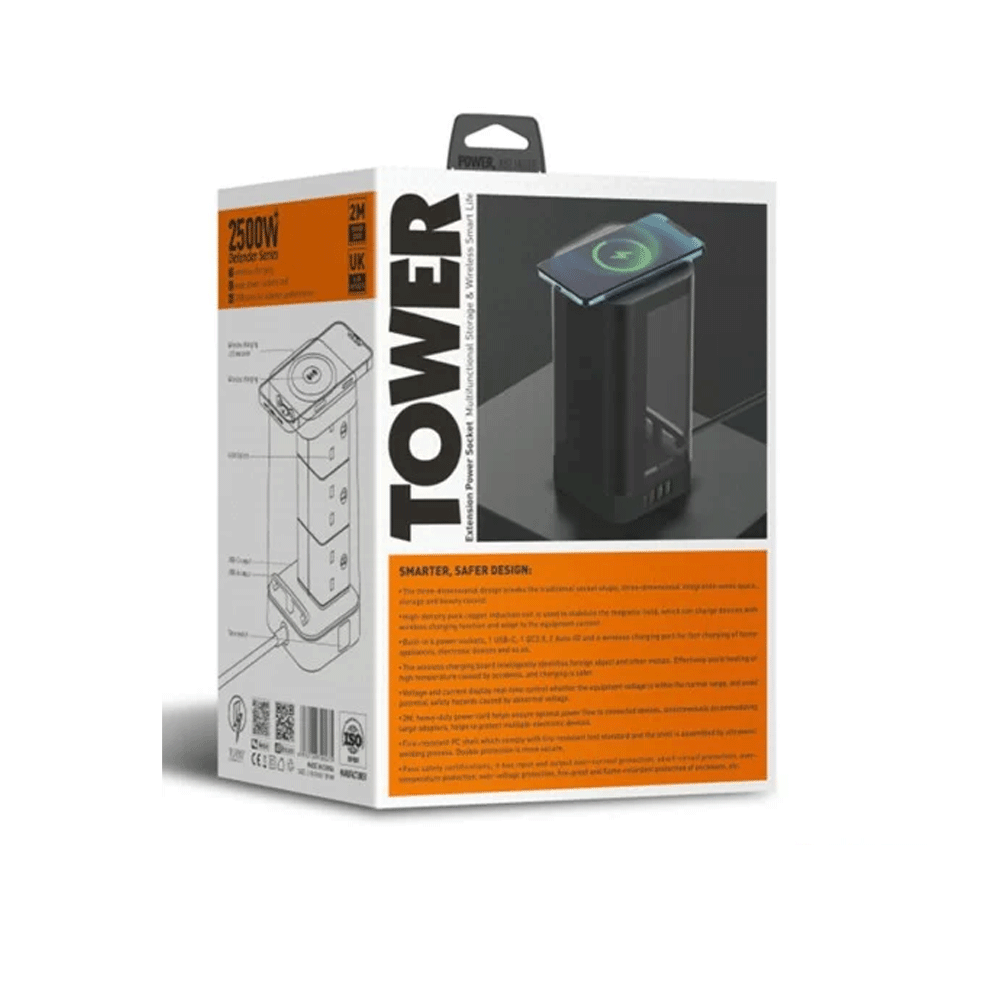 LDNIO Tower Extension Power socket