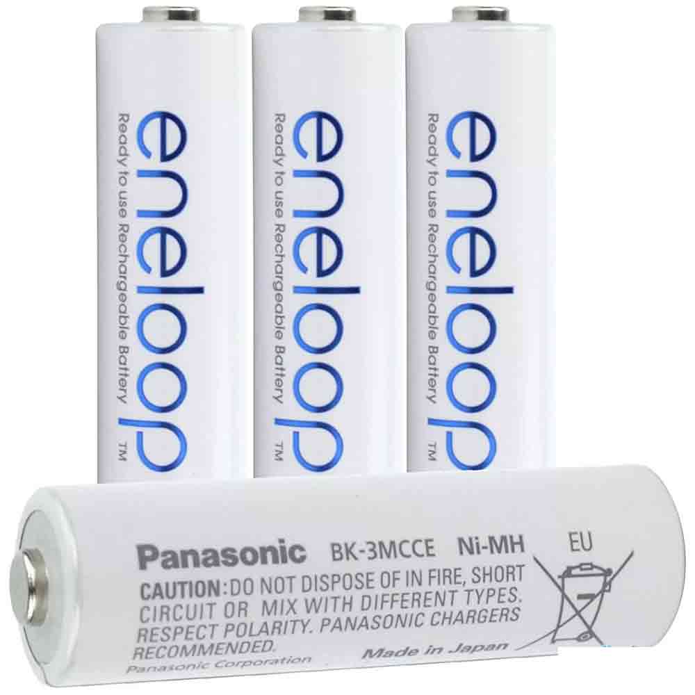 PANASONIC ENELOOP AA 4PCS RECHARGEABLE BATTERY