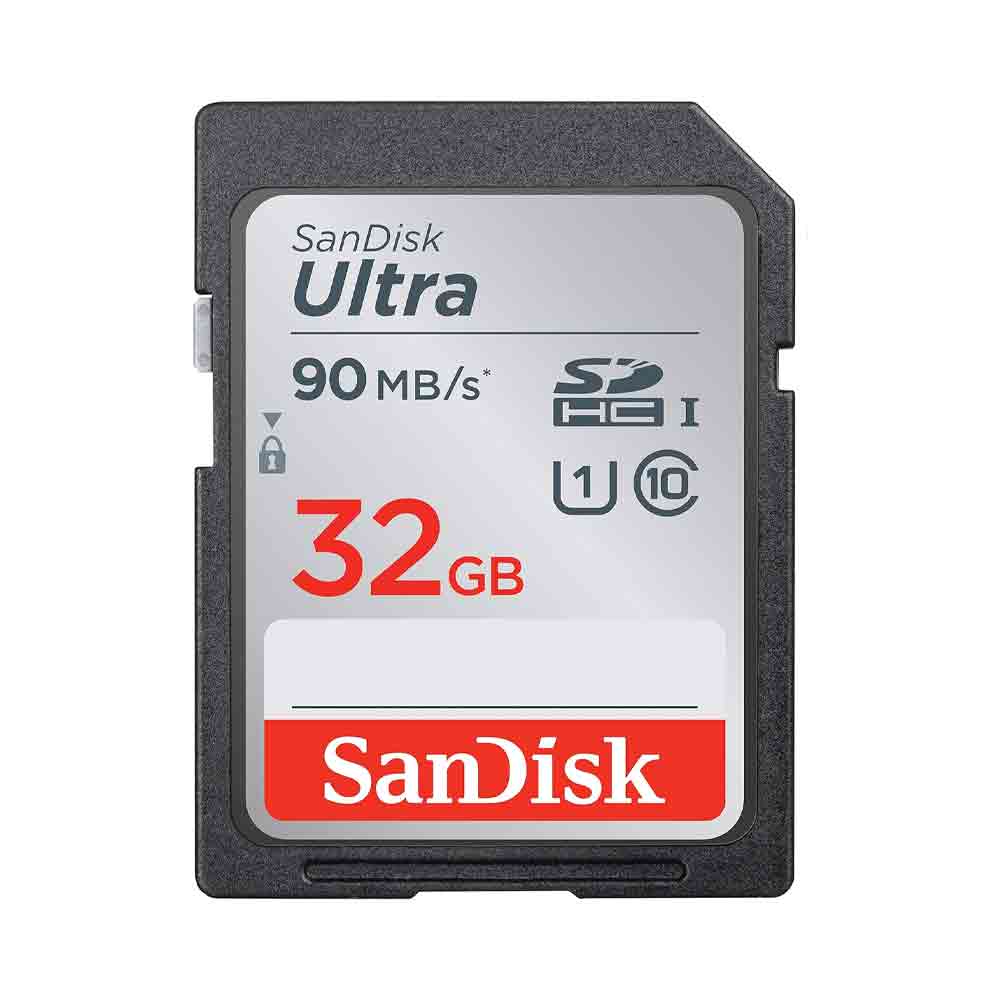 SanDisk 32GB Ultra SDHC UHS-I Memory Card - 90MB/s
