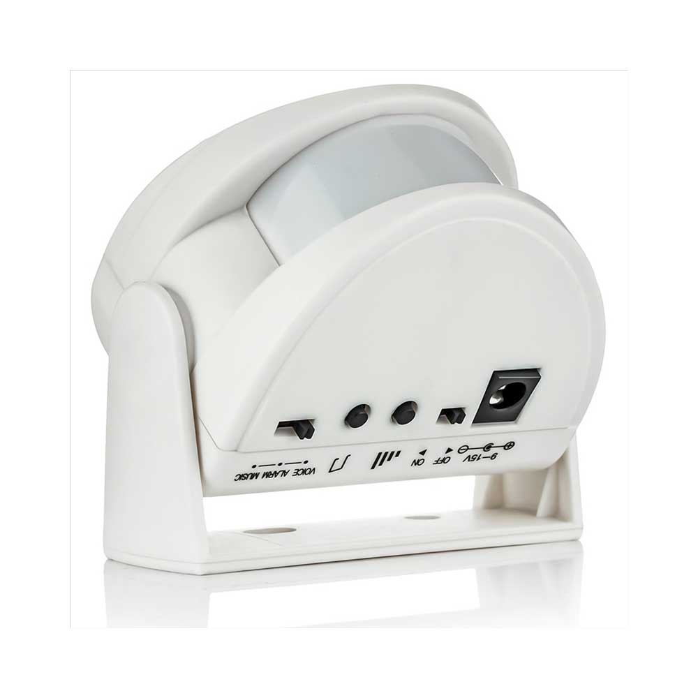Wireless PIR Motion Sensor Chime Security Protection Alarm Doorbell