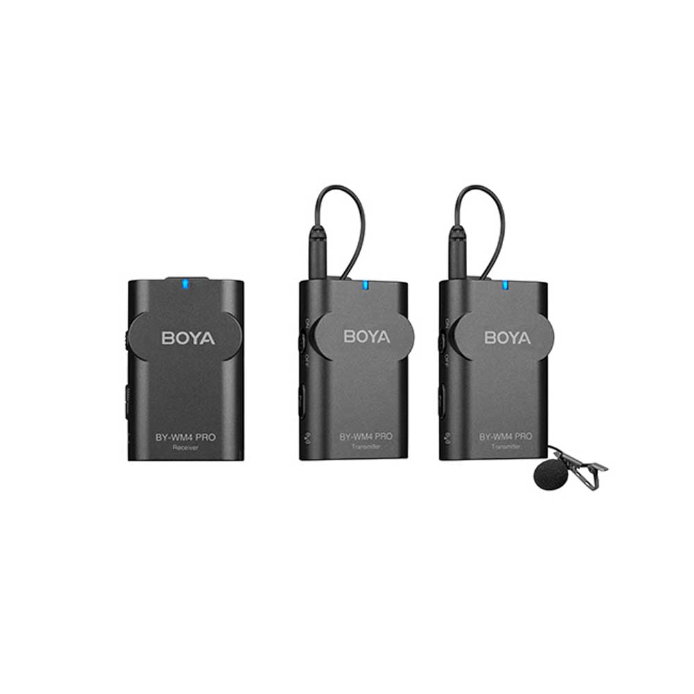 Boya BY-WM4 Pro-K2 Dual-Channel Digital Wireless Microphone
