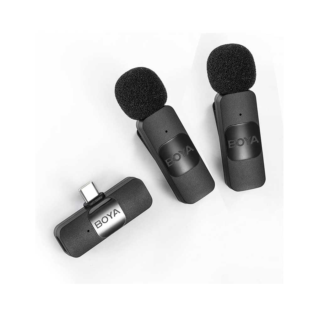 BOYA BY-V20 Wireless Lavalier Microphone for Android