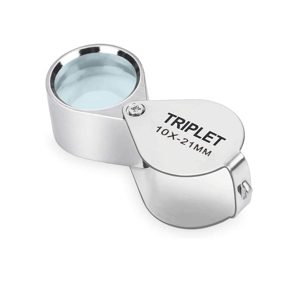 Magnifier Lens Triplet 10x 21mm Magnify Loupe