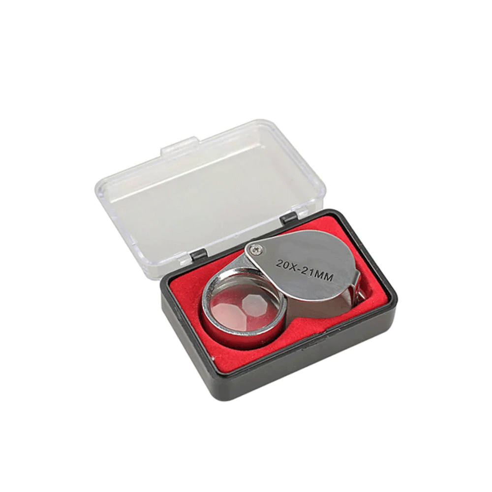 Magnifier Lens Triplet 20x 21mm Magnify Loupe