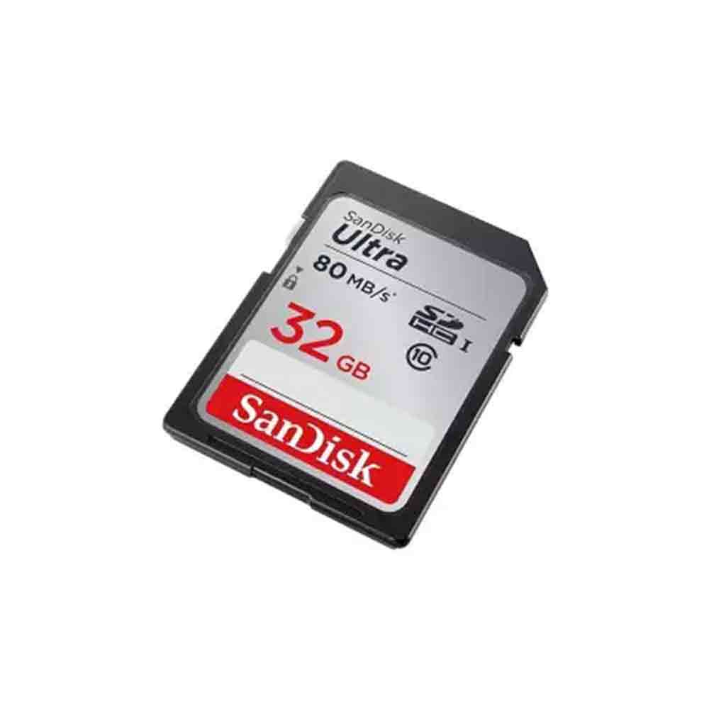 SanDisk Ultra 32GB Class 10 SDHC UHS-I Memory Card