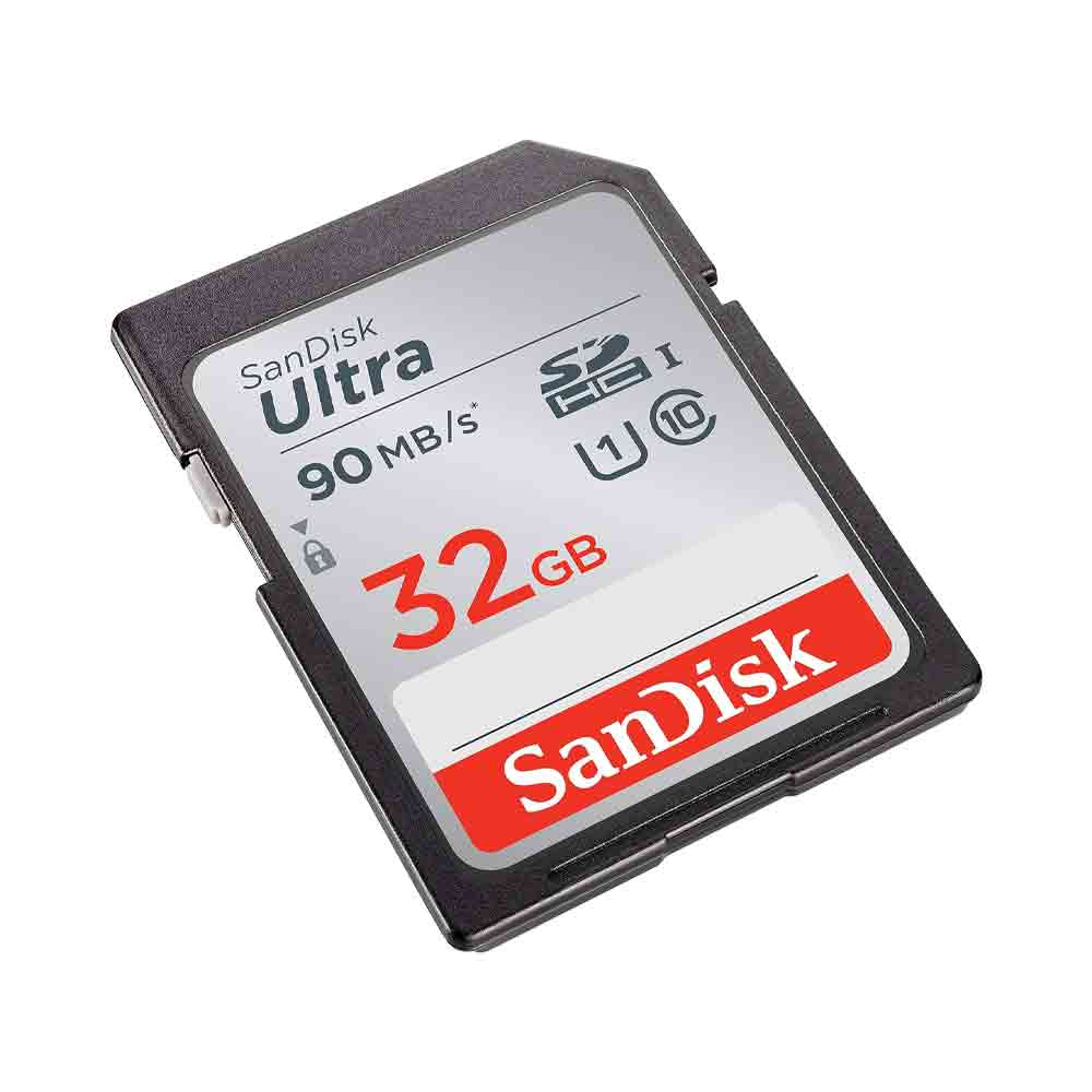 SanDisk 32GB Ultra SDHC UHS-I Memory Card - 90MB/s