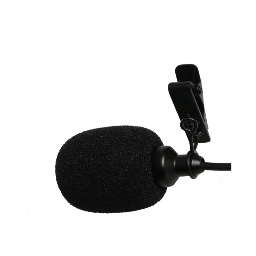 Lavalier Lapel Microphone for 4Pin AKG Wireless Black