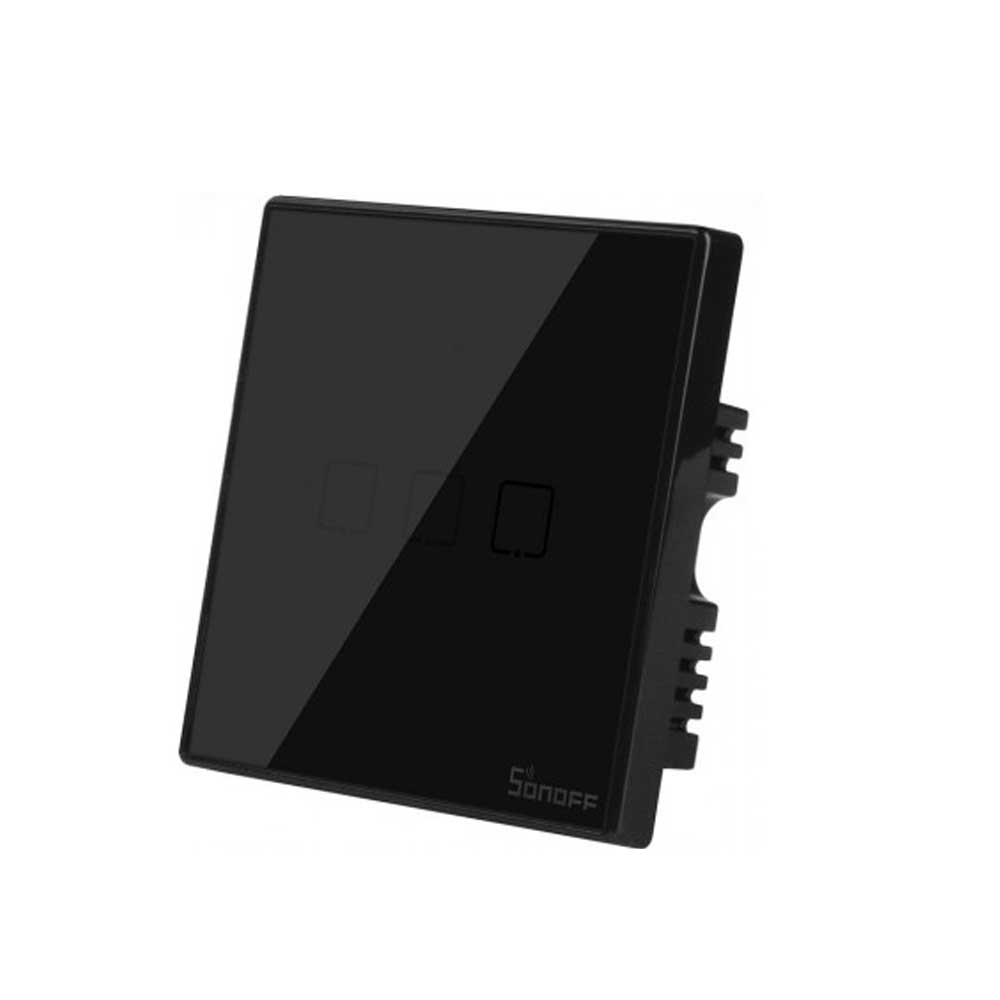 Sonoff T3 Black Wifi Smart Touch Switch 3 Gang