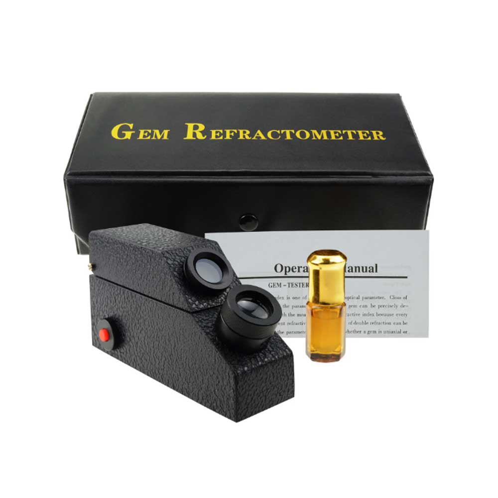 Gem Refractometer with inbuilt Light Source