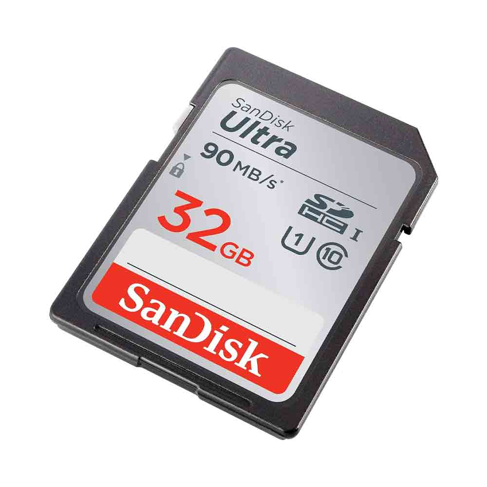 SanDisk 32GB Ultra SDHC UHS-I Memory Card - 90MB/s