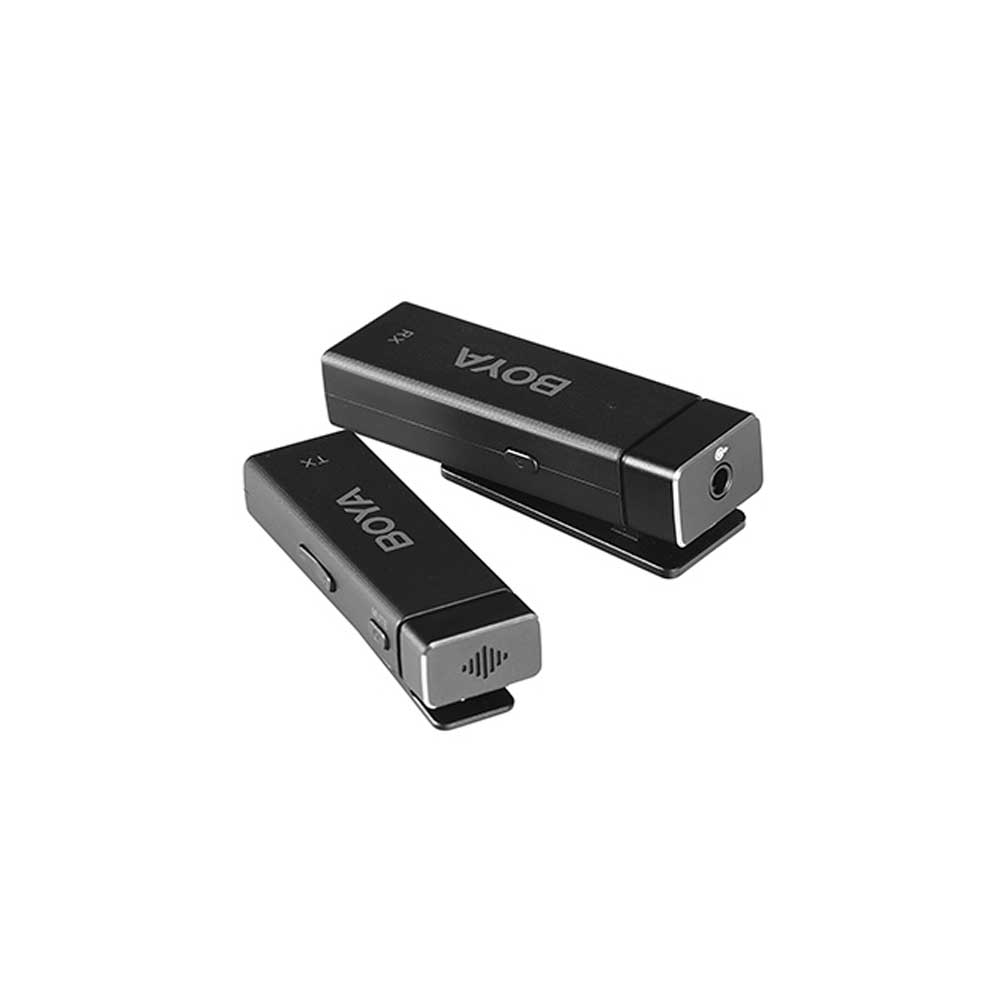 Boya BY-W4 Ultra-Compact Four-Channel 2.4GHz Wireless Microphone System