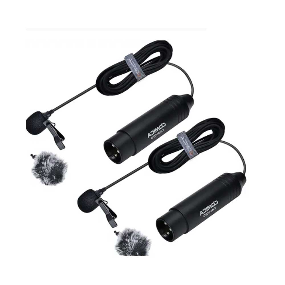 Comica CVM-V02 Omni-Directional 3-pin Lapel Microphone