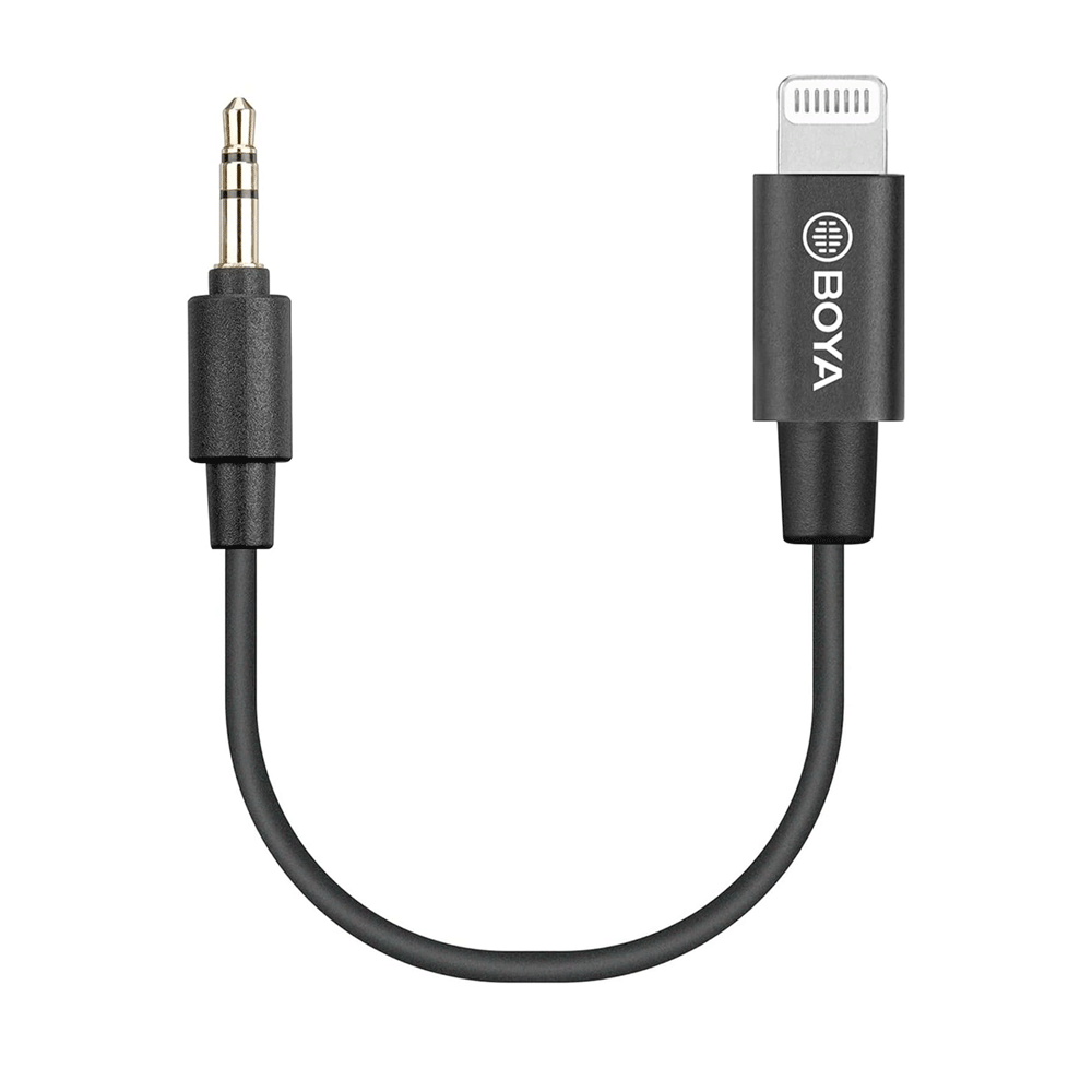 BY-K1 3.5mm TRS (Male) to Lightning (Male) Audio Adapter