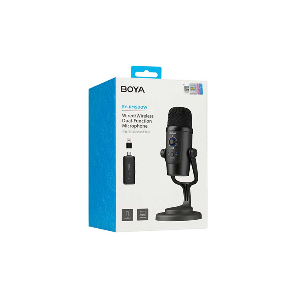 Boya BY-PM500W Dual-Function USB Microphone
