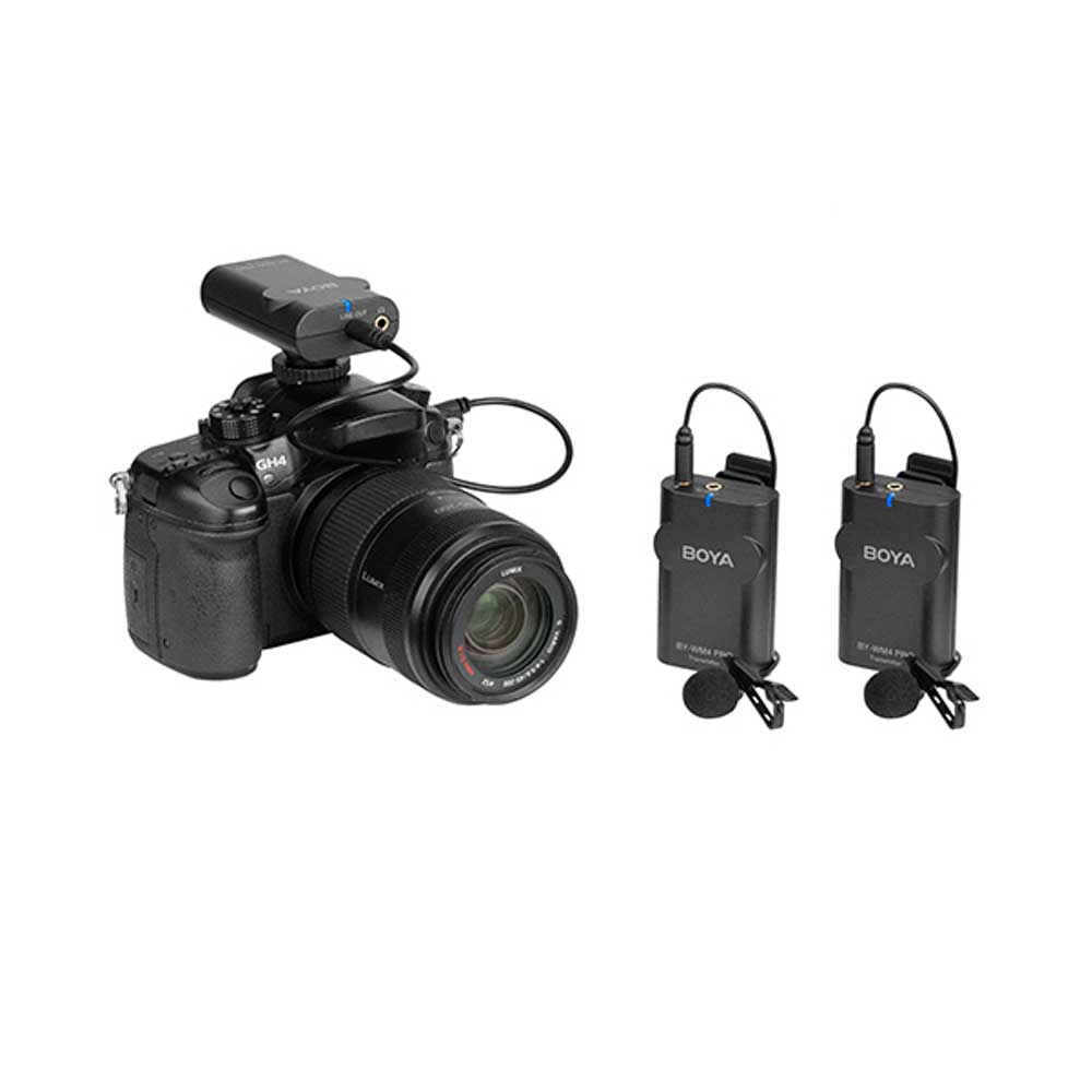 Boya BY-WM4 Pro-K2 Dual-Channel Digital Wireless Microphone