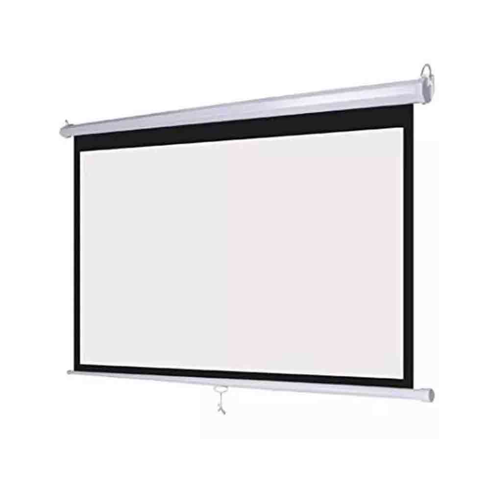 Wall Mounted Projector Screen Manual 4:03 120" 200" (13'X10')